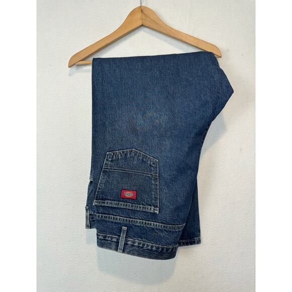 Dickies Denim Jeans Work Men's 42"x30" Farm Workwear Big and Tall - Picture 6 of 9
